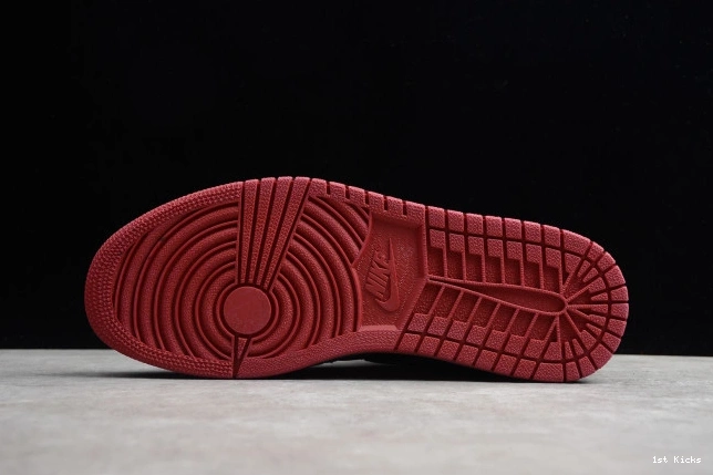 1st Kicks Shoes DC7071-001 Retro Gym Jordan Air Black High 1 OG Red 0712
